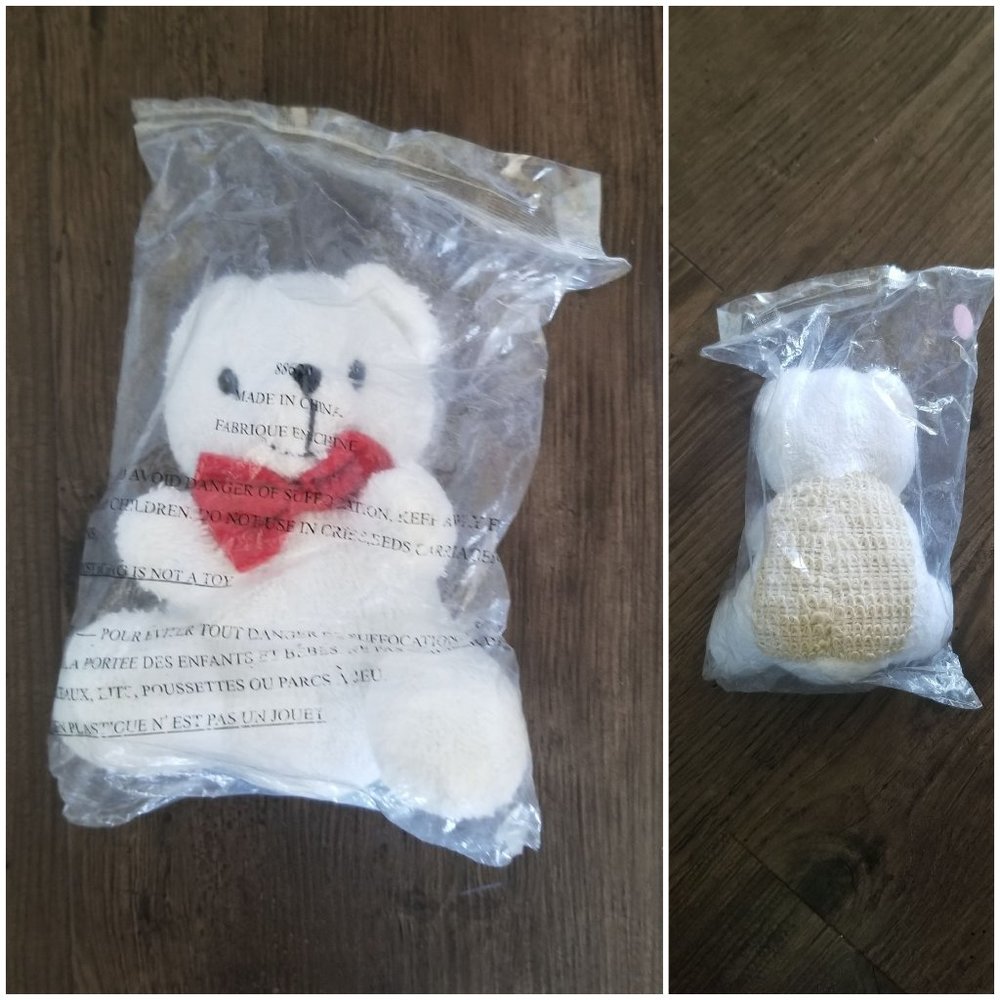 Wash Bear with Loofah back